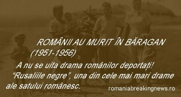 A nu se uita drama românilor deportați! “Rusaliile negre”, una din cele mai mari drame ale satului românesc.