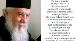 Video/De Paște, povestea unui biruitor: Părintele Gheorghe Calciu,  …îndemn la un „zbor înalt” pentru Neamul Românesc