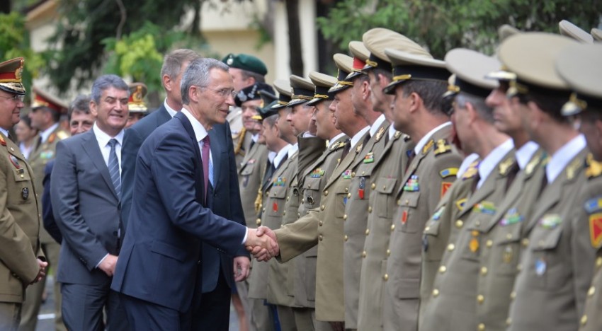 Foto:Vizita în România a Secretarului General NATO, Jens Stoltenberg
