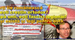Revoltător! Porți Iie românească și ești creștin ortodox? După unii, ești fascist-legionar! … și există și legi pentru asta.