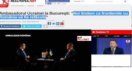 VIDEO! MANIPULARE GROSOLANĂ SAU PROSTIE FĂRĂ MARGINI, LA REALITATEA TV??? (((Oficial ucrainean la București: „…tindem ca frontierele cu România să fie refăcute”)))