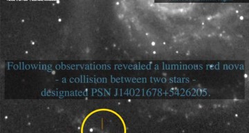 Recunoaștere pentru astronomia românească. Nova roşie luminoasă descoperită la Observatorul Astronomic al Muzeului „Vasile Pârvan” din Bârlad are un nume oficial de catalog