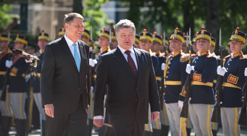 La București, președinții Iohannis și Poroșenko au întărit nivelul fără precedent al relațiilor dintre România și Ucraina