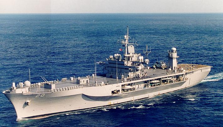 Nava comandant a Flotei a VI-a americane din Marea Mediterană se află în Constanța