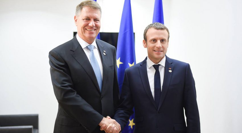 Emmanuel Macron la București: „Aveţi tot dreptul să cereţi aderarea la spaţiul Schengen”