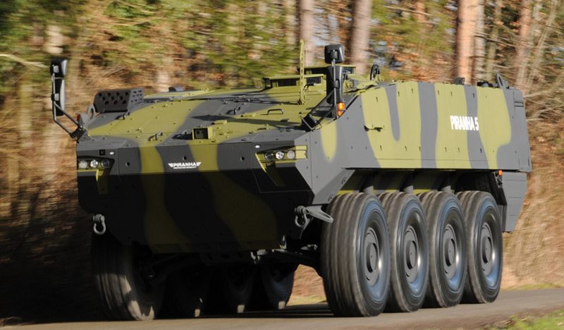 Video: Coloana vertebrală pentru forţele armate ale României se va întări cu 227 de transportoare blindate fabricate de General Dynamics la București