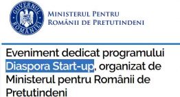 Eveniment dedicat programului Diaspora Start-up, organizat de Ministerul pentru Românii de Pretutindeni
