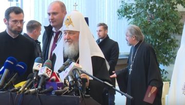 Video Patriarhul Kiril: Sunt foarte bucuros să pășesc pe pământul României; avem valori ortodoxe comune