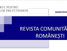 „Revista Comunităților Românești”, un proiect editorial al Ministerului pentru Românii de Pretutindeni, pentru promovarea și păstrarea identității românești
