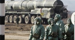 În ciuda inexistenței unei amenințări din partea NATO, armata rusă a desfășurat exerciții militare urmărind un scenariu de atac nuclear sau chimic asupra Rusiei
