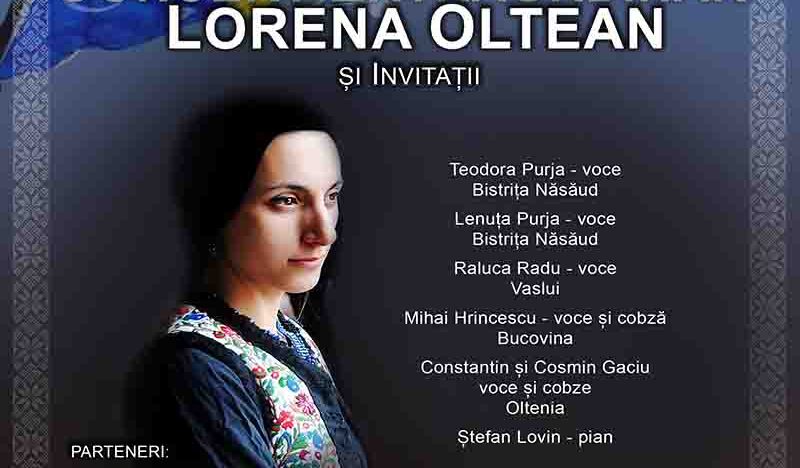 Concert Extraordinar Lorena Oltean și invitații, pentru Omagierea Unirii Bucovinei cu România și a Centenarului Marii Uniri