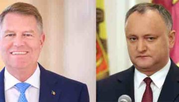 Klaus Iohannis și Igor dodon au discutat telefonic agenda relațiilor bilaterale dintre România și Republica Moldova