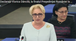 Video: Prim-ministrul Viorica Dăncilă a prezentat în Parlamentul European bilanțul președinției României la Consiliul Uniunii Europene