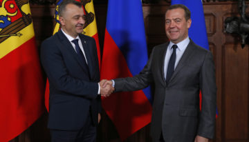 Noul premier al Republicii Moldova – Ion Chicu s-a întâlnit cu premierul Federației Ruse, Dmitrii Medvedev