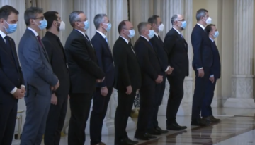 Video: Miniștrii guvernului Florin Cîțu au depus jurământul la Palatul Cotroceni