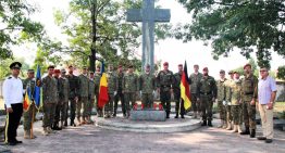 Tabără militară de lucru româno-germană la Focșani, cu participarea Brigăzii 8 ROT (Brigada 8 LAROM)