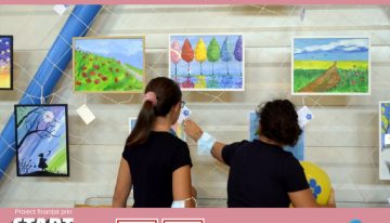 „Aripi colorate” – un nou proiect destinat dezvoltării abilităților artistice a copiilor pentru pictură și desen, a demarat in județul Ilfov cu sprijinul Kaufland România